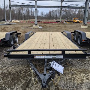 20' 7000gvwr General Duty Tandem Dual Braking Car Hauler